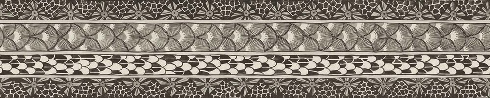 Ardmore Border 109-5025 Cole and Son Ardmore Behang Collectie