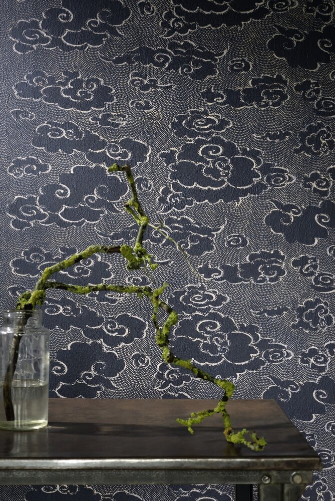 Behang Contes De Pluie Et De Lune Elitis RM-222 Sfeer 2 Washi Collectie Luxury By Nature