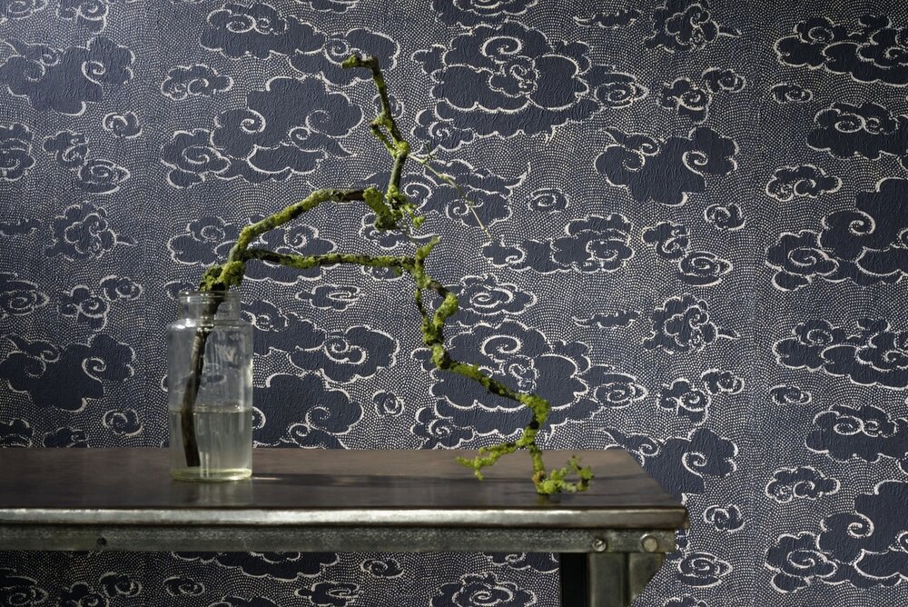 Behang Contes De Pluie Et De Lune Elitis RM-222 Sfeer Washi Collectie Luxury By Nature