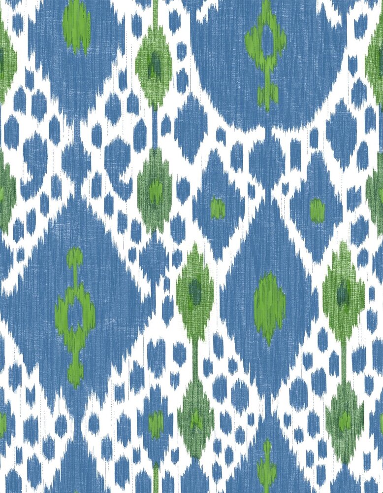 Gaston y Daniela Ikat behang GDW-5446-002 Librería luxury by nature