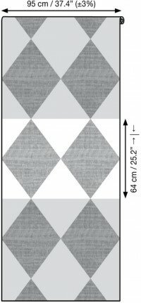 Rhombus behang Texam Home patroon Organic Collectie