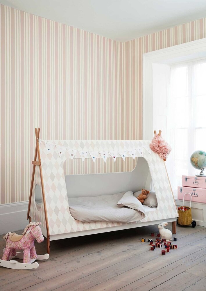 Cole and Son Polo Stripe 110-1003 behang papier Marquee Stripes