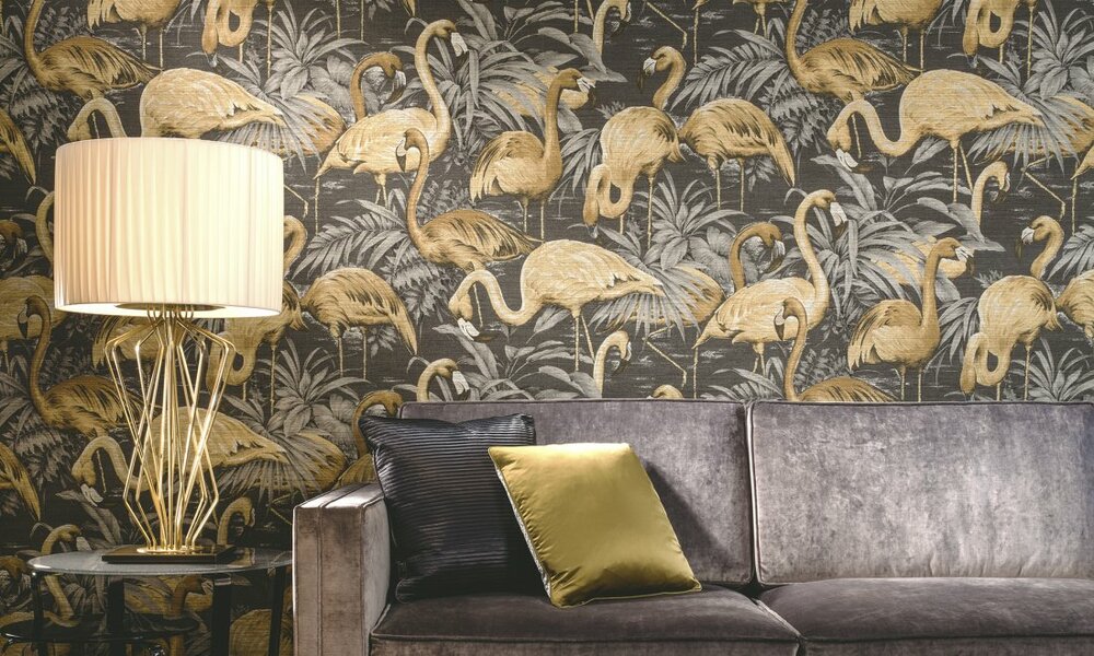 behang arte flamingo behangpapier avalon 31541