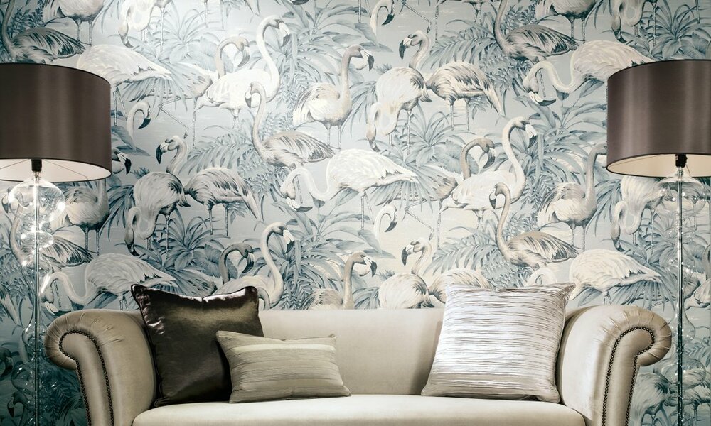 behang arte flamingo behangpapier avalon 31541