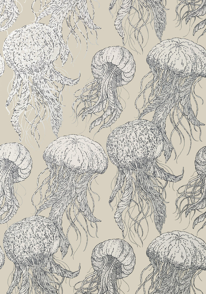 Kwallen behang Thibaut Jelly Fish Bloom T13169