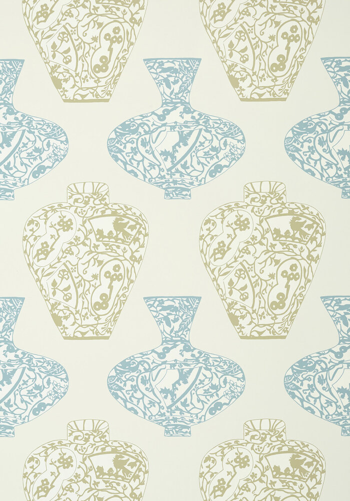 Imari Vase Behang Thibaut T13122
