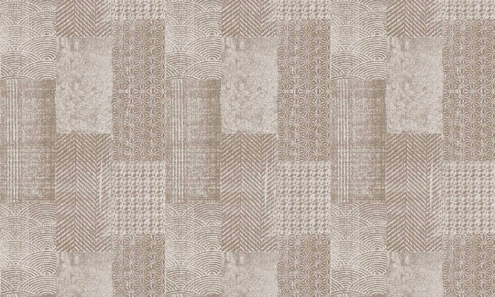Arte Flamant behang Patchwork behangpapier Caractère 12050