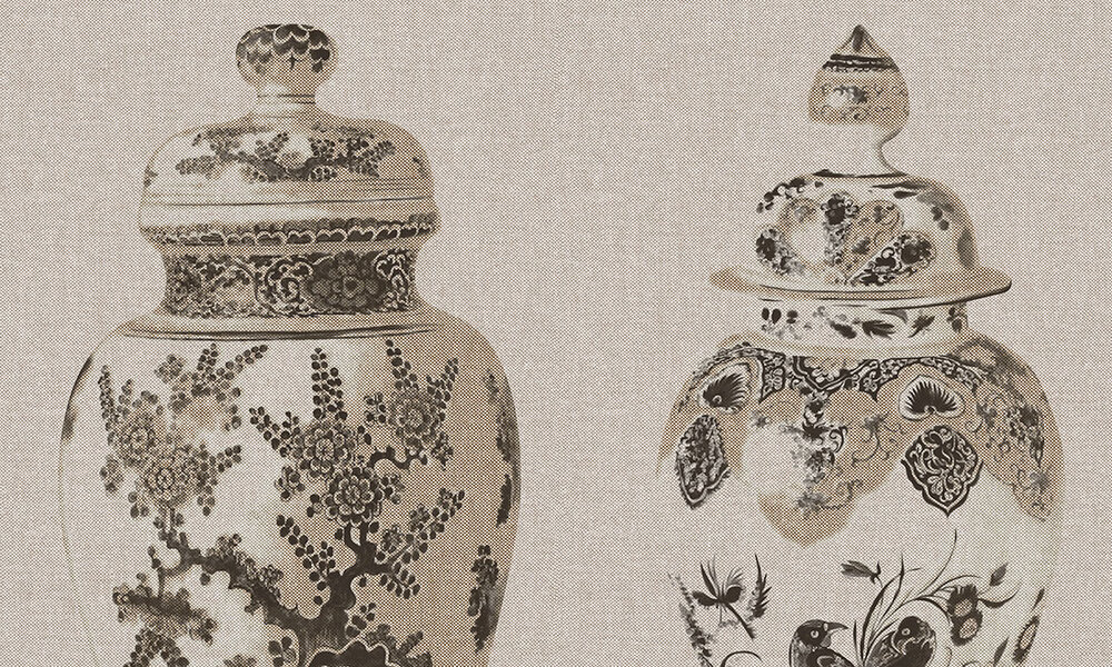 Arte Flamant behang poterie behangpapier Les Memoires 80001