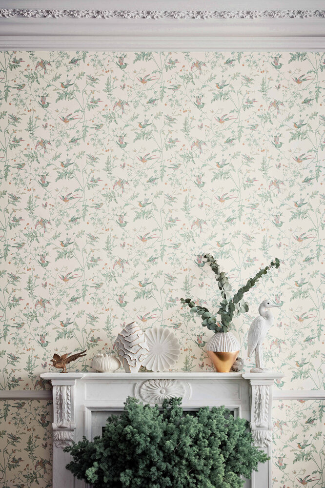 Cole &amp; Son Hummingbirds behang Icons behangpapier 112/4014