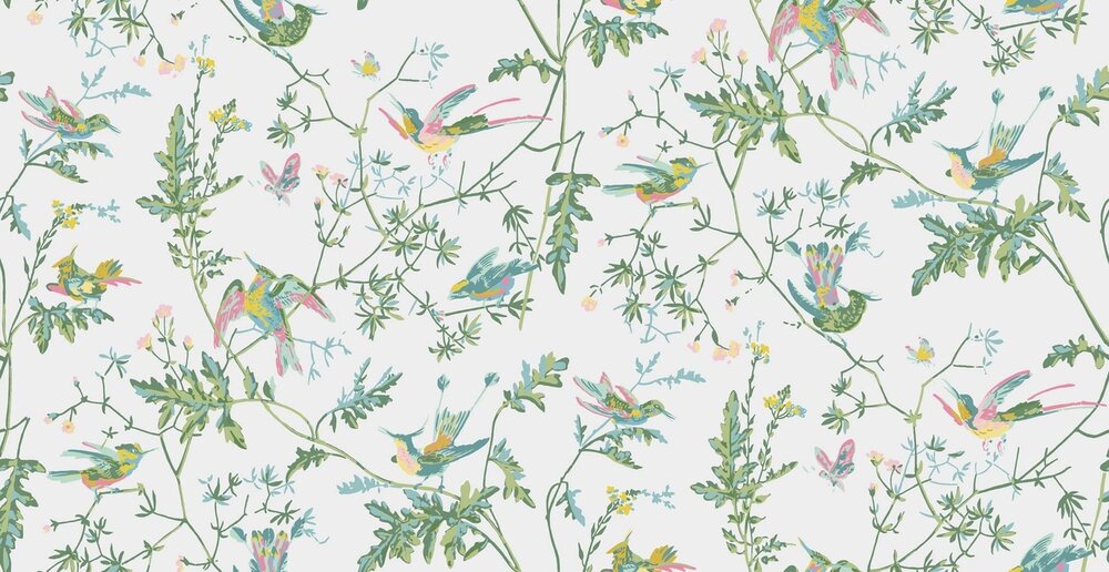 Cole &amp; Son Hummingbirds behang Icons behangpapier 112/4015