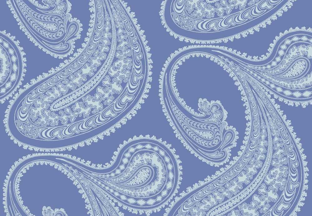 Cole &amp; Son Rajapur Flock behang Icons behangpapier 112/9032 