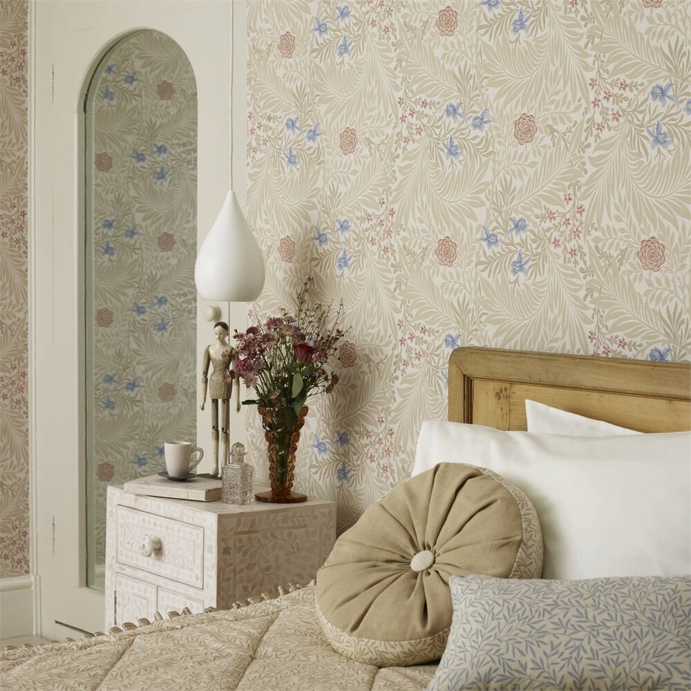 Behang William Morris Larkspur Morris &amp; Co