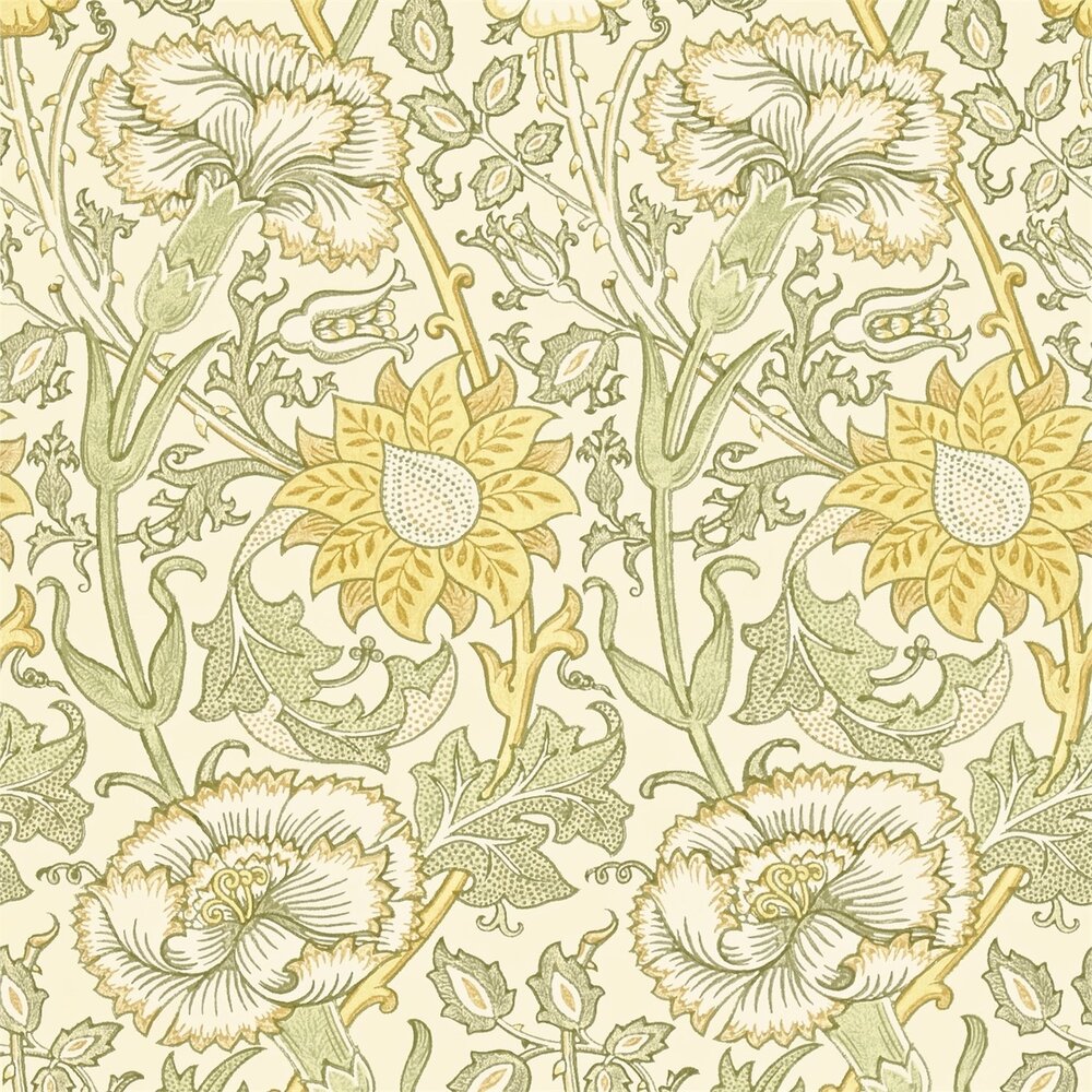 Behang William Morris Pink and Rose Morris &amp; Co 212569