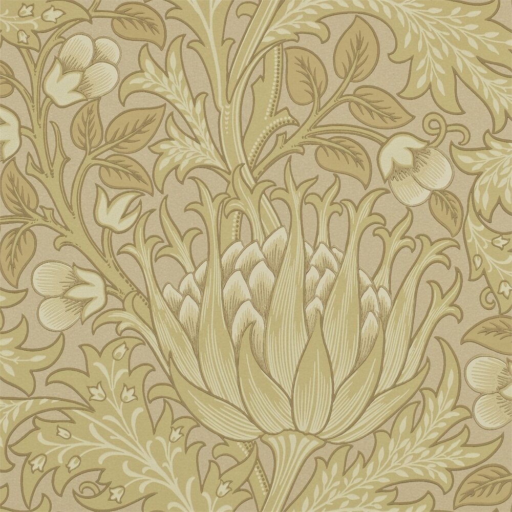 William Morris Artichoke behang Morris &amp; Co Archive 210354