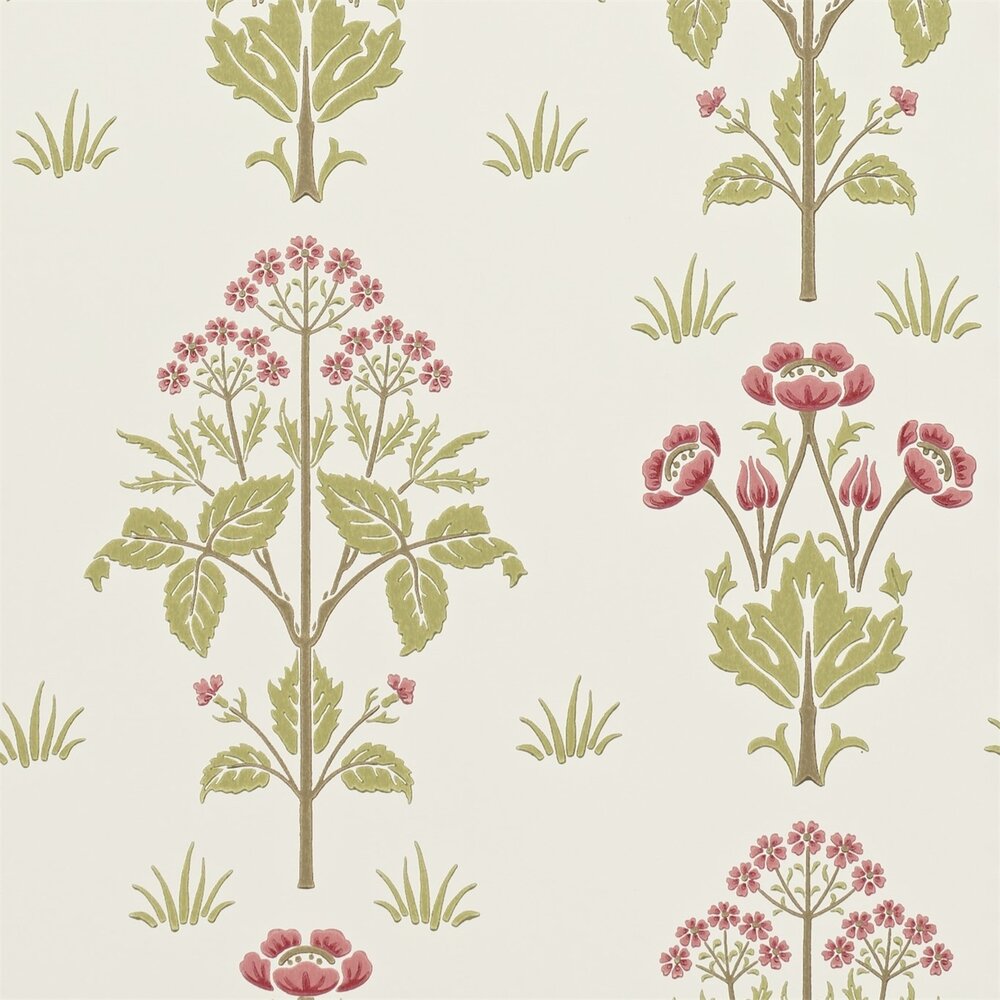 William Morris Meadow Sweet behang Morris &amp; Co Archive 210347