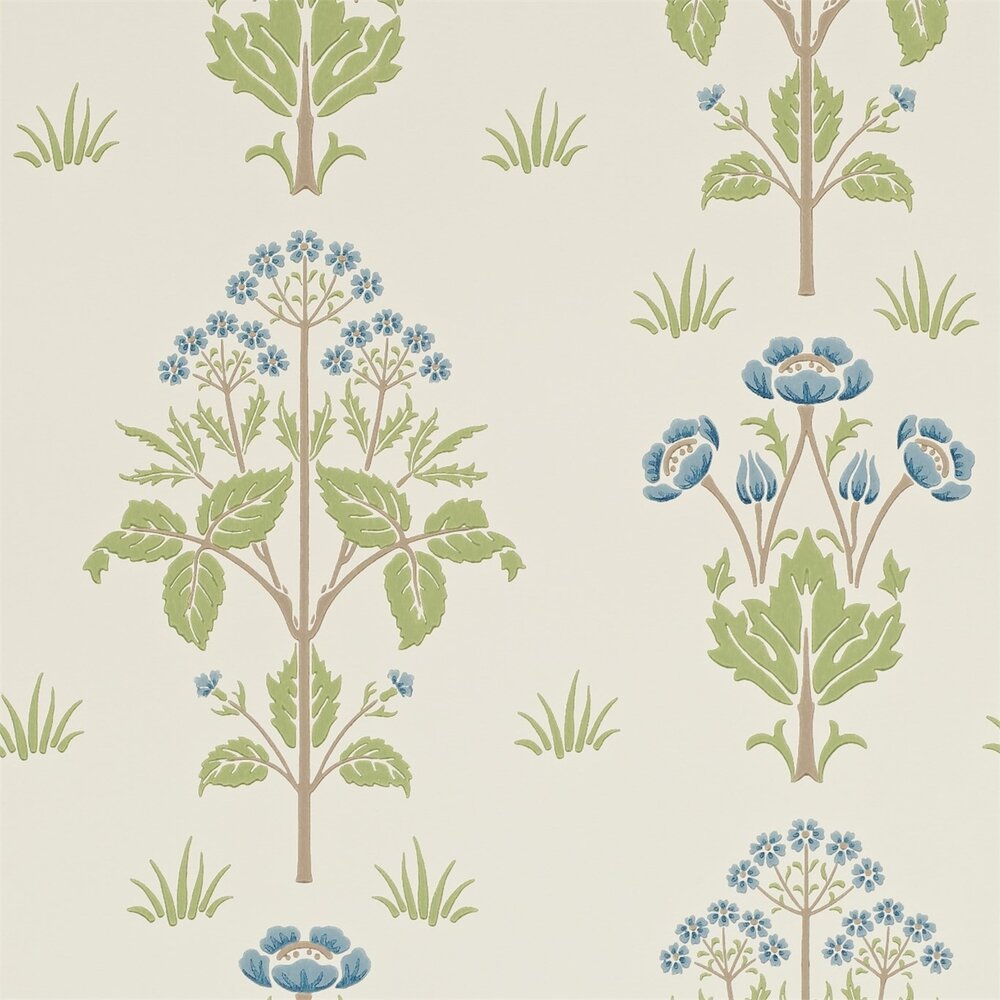 William Morris Meadow Sweet behang Morris &amp; Co Archive 210348