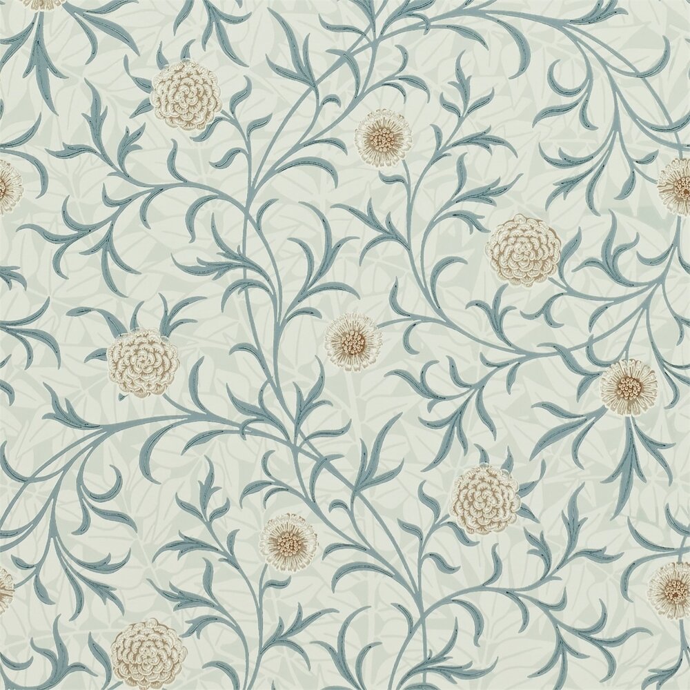 William Morris Scroll behang Morris &amp; Co Archive 210362