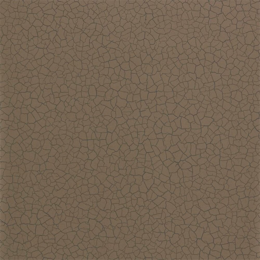 Bronskleurig behang cracked earth cinder 312529