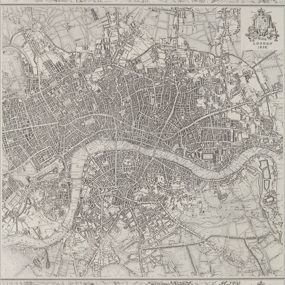 London 1832 Behang Zoffany Phaedra