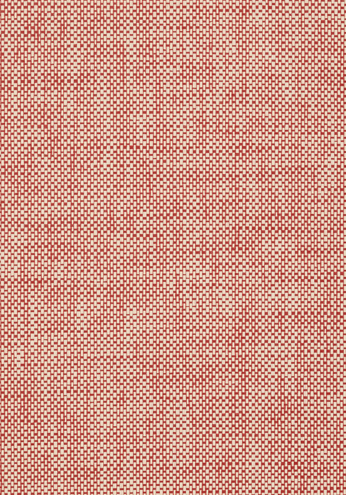 Thibaut Wicker Weave Behang T72816 Red  