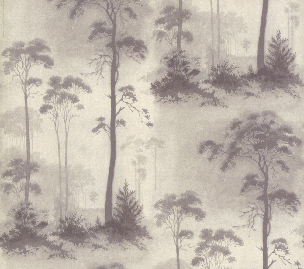 1838 Wallcoverings Prior Park Behang 1601-102-03 Grey