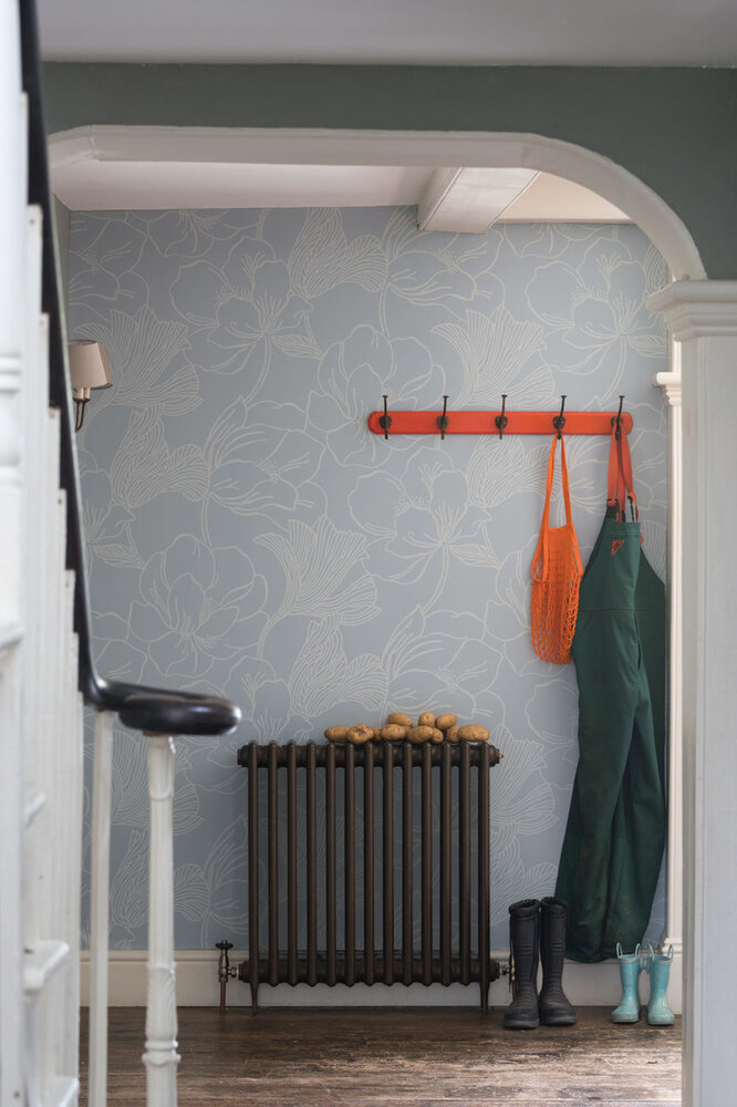 Farrow and Ball behang Helleborus BP 5604 Luxury by Nature sfeer