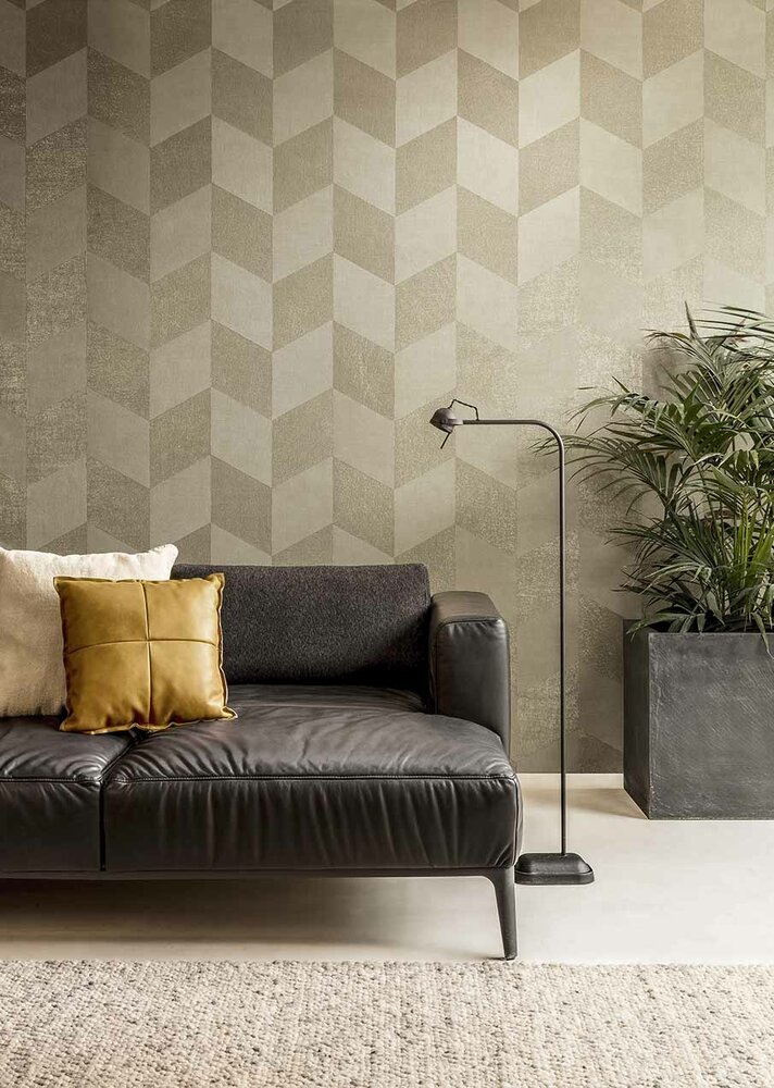 ARTE Jute Behang Diagonal Insero