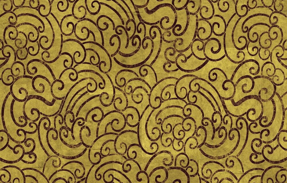 Volutes Behang ELITIS Domino Behang Collectie RM_253_07