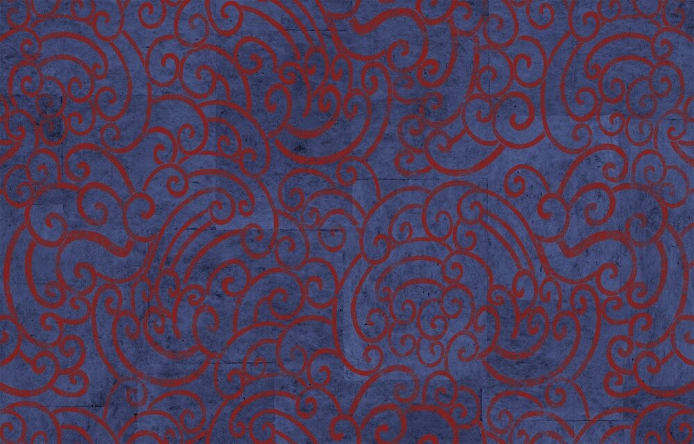 Volutes Behang ELITIS Domino Behang Collectie RM_253_11