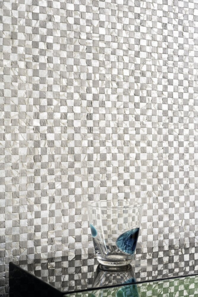 Nacre Vichy Behang ELITIS Costa Verde Collectie