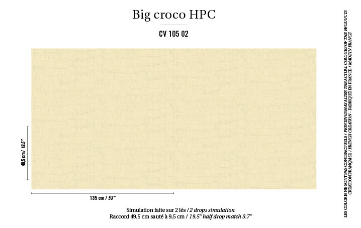 Big Croco Project Behang Contract Markt HPC CV-105-02