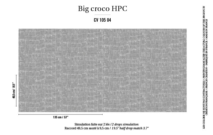 Big Croco Project Behang Contract Markt HPC CV-105-04