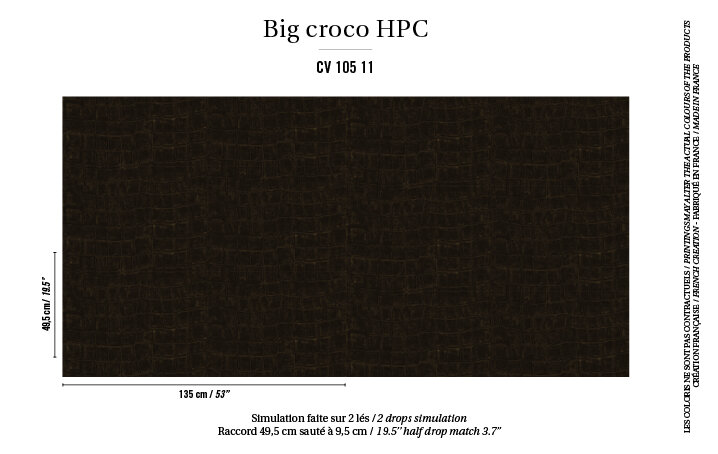 Big Croco Project Behang Contract Markt HPC CV-105-11