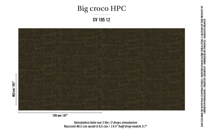 Big Croco Project Behang Contract Markt HPC CV-105-12