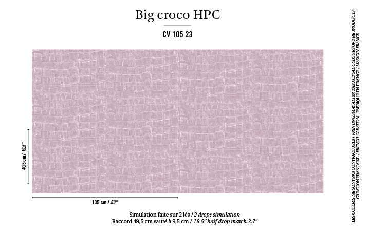 Big Croco Project Behang Contract Markt HPC CV-105-23