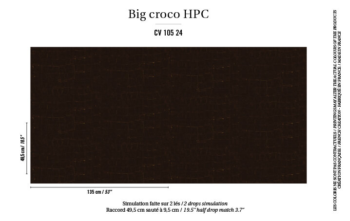Big Croco Project Behang Contract Markt HPC CV-105-24