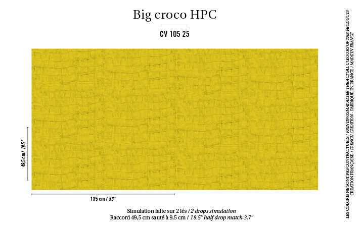 Big Croco Project Behang Contract Markt HPC CV-105-25