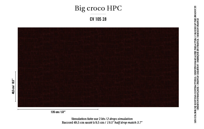 Big Croco Project Behang Contract Markt HPC CV-105-28