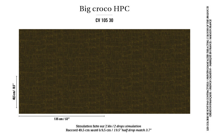 Big Croco Project Behang Contract Markt HPC CV-105-30