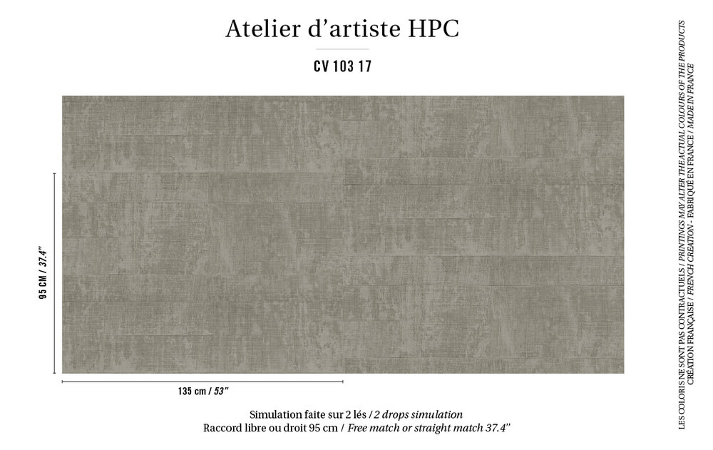 ELITIS Eldorado Atelier d&#039;Artiste Project Behang CV-103-17