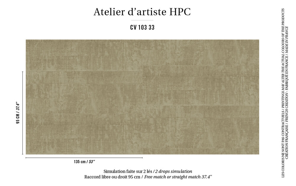ELITIS Eldorado Atelier d&#039;Artiste Project Behang CV-103-33