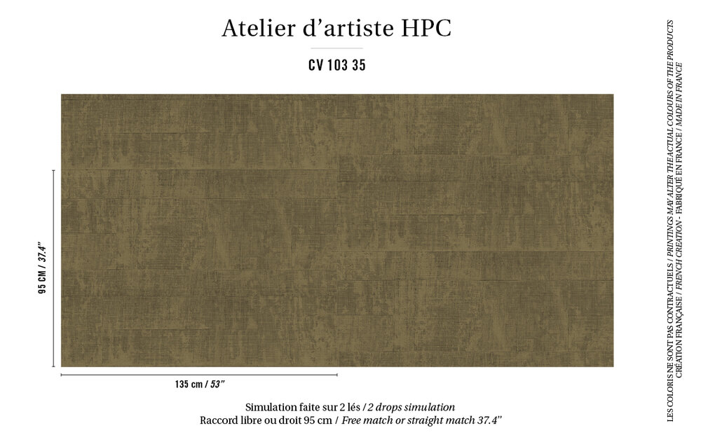 ELITIS Eldorado Atelier d&#039;Artiste Project Behang CV-103-35