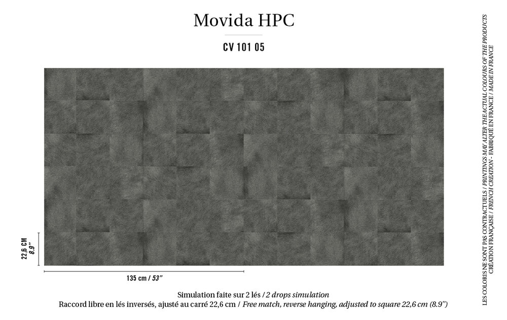 Natives Movida Behang ELITIS Project behang HPC CV-101-05