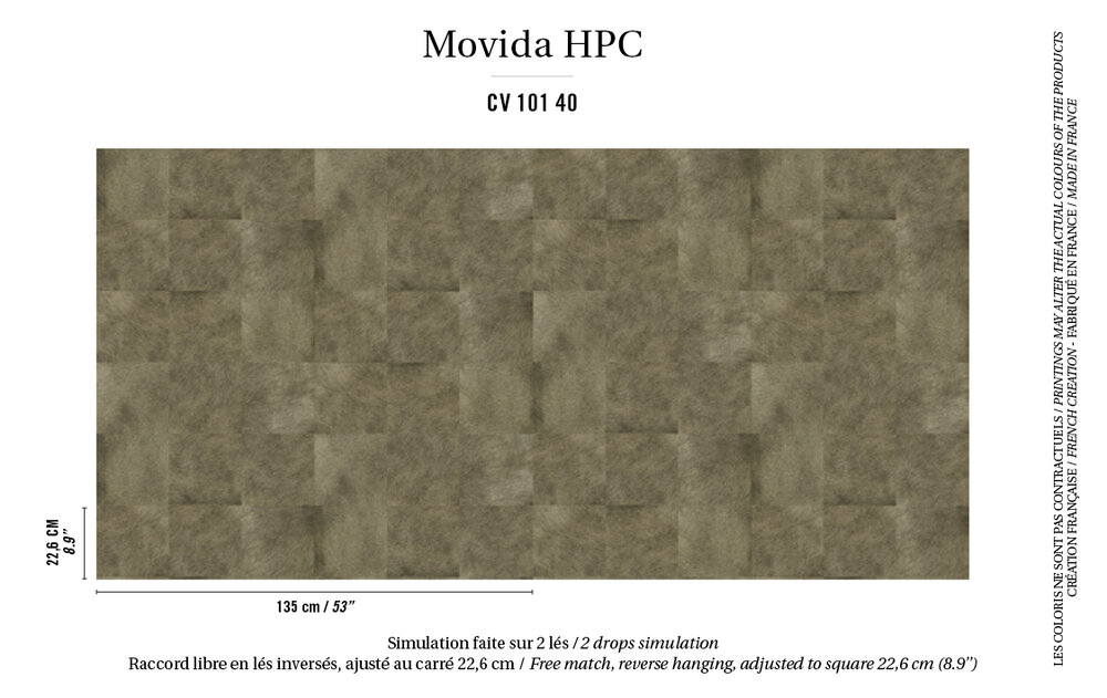 Natives Movida Behang ELITIS Project behang HPC CV-101-40