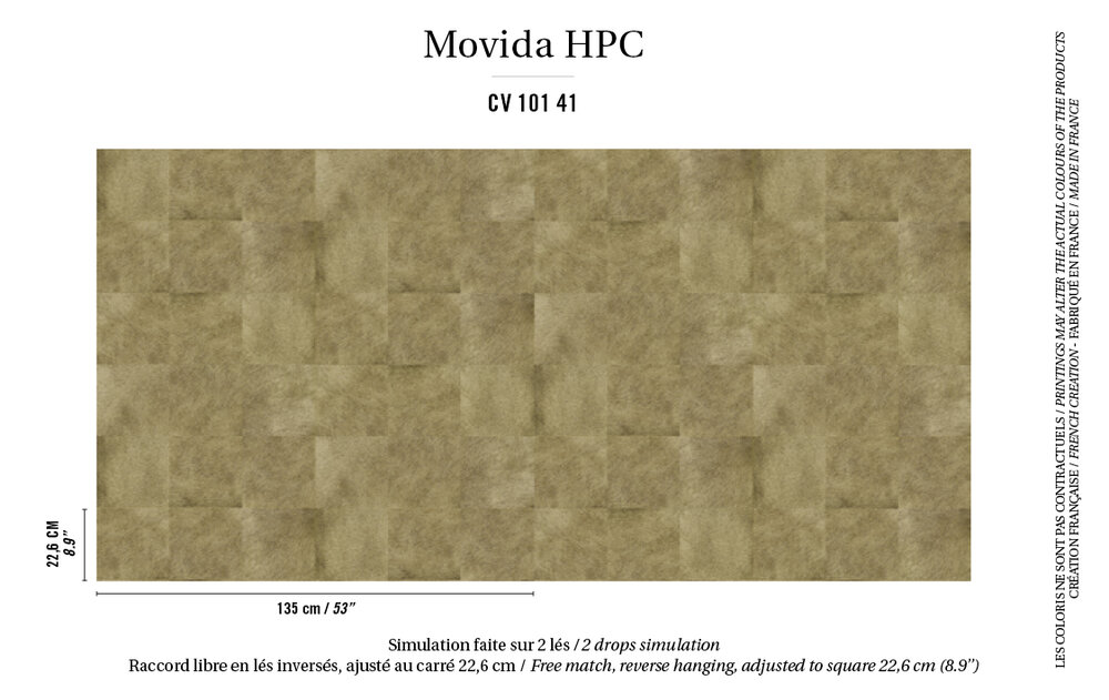 Natives Movida Behang ELITIS Project behang HPC CV-101-41