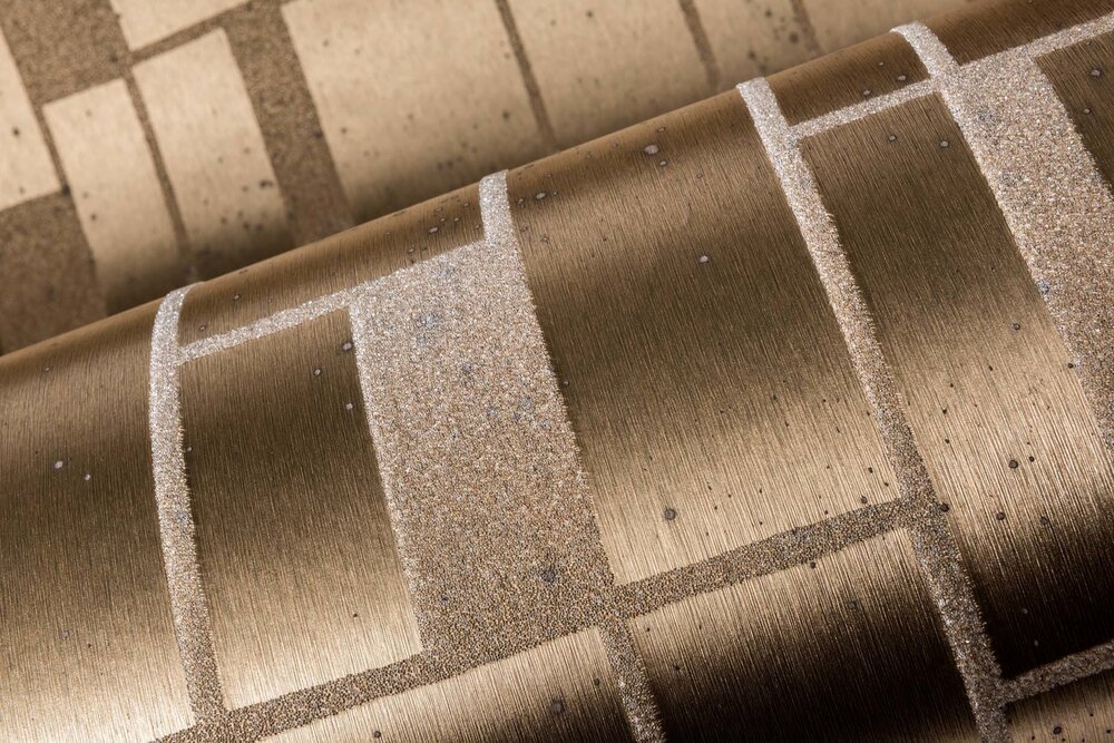 Arte behang Quadra_37662 detail Signum Metal X