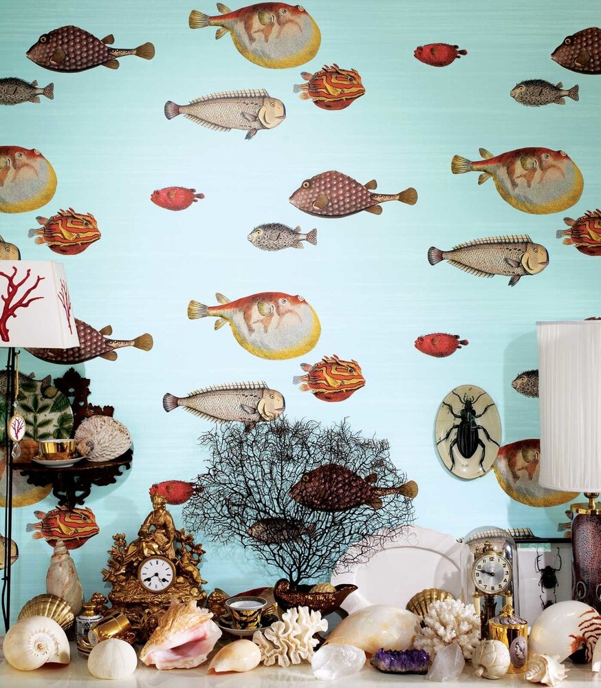 Fornasetti Acquario behang Cole and Son 97-10030