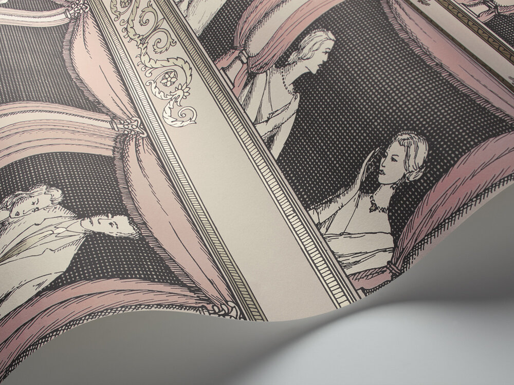 Fornasetti Teatro behang Cole and Son 114-4008