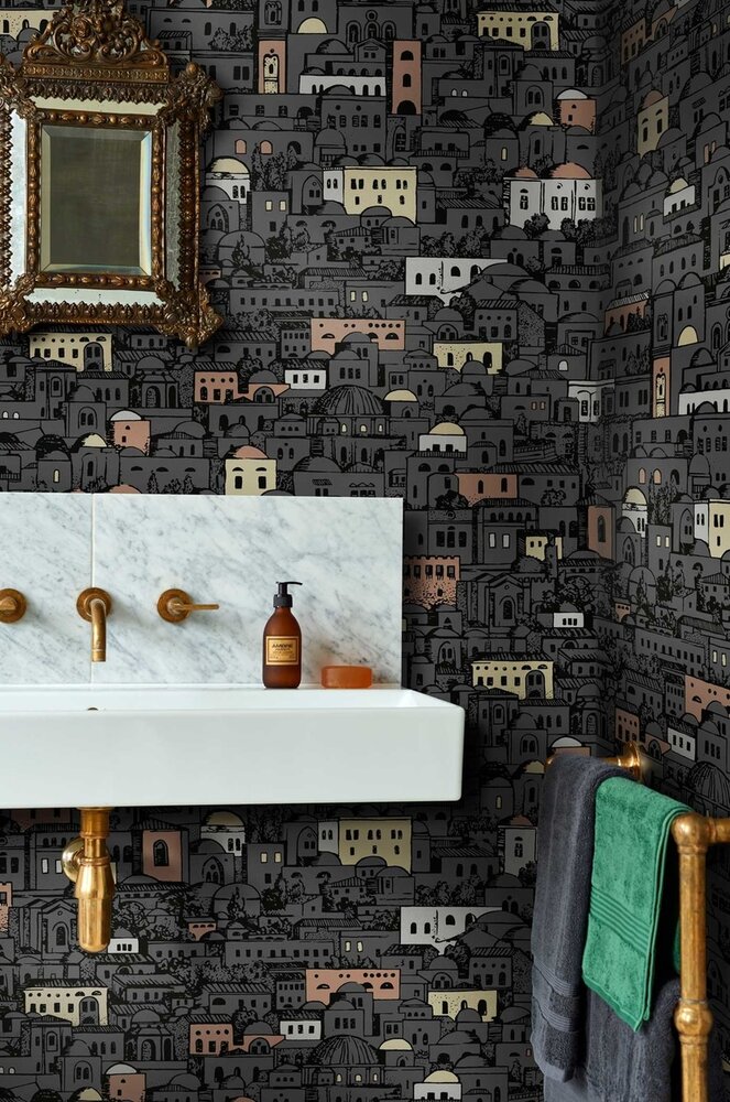 Fornasetti Mediterranea behang Cole and Son 114-7013