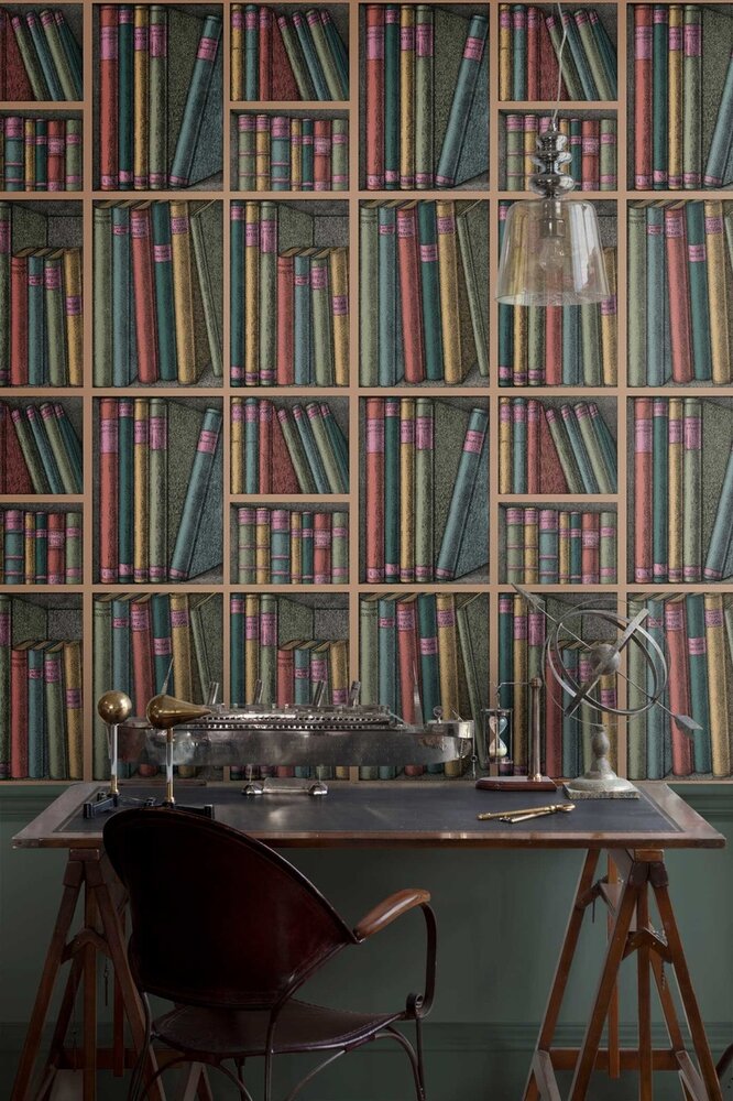 Fornasetti Ex Libris behang Cole and Son 114-5010